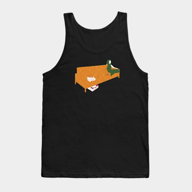 Bella money myths Tank Top by Neil Webb | Illustrator